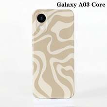 1pc Minimalist Asymmetrical Patchwork Pattern Glossy Hard Shell Phone Case, Suitable For IPhone 11/12/13/14/15/16 Pro Max