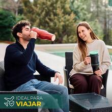 Termo para Agua Caf y T 40oz - Vaso Taza Trmico de Acero Inoxidable con Agarradera, Termos Tipo Tumbler para Fro y Caliente, Vasos Trmicos Originales con Tapa Popote y Asa - Puerto Vallarta - Ver 10