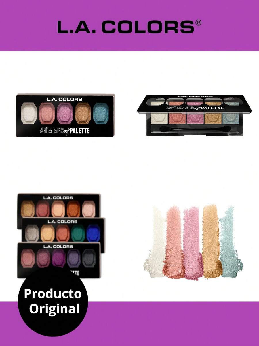 L.A. Colors Eyeshadow Palettes - 閃耀 - 查看 1