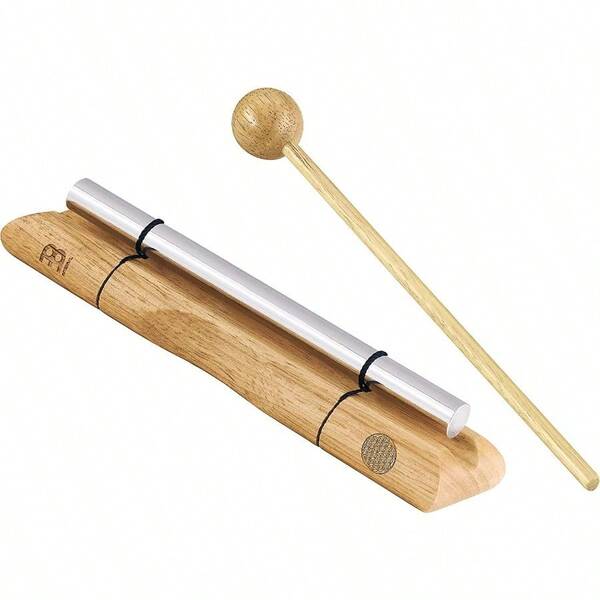 Meinl  Energy Tuning Fork Flower Of Life 128 Hz C3 Musical Instruments Silver TFFOL