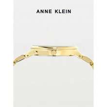 ANNE KLEIN Gold-Tone And Ivory Acrylic Women's Watch, Roman Numeral Dial, 37mm Case, Jewelry Clasp Closure, Waterproof Daily Wear Watch - one-size - View 3