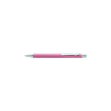 STAEDTLER Elance 421 45 Retractable Ballpoint Pen, Metal Barrel, Blue Ink, Line Width M = Medium Point 0.35 Mm. Box Of 10 Pink-Bodied Pens. - Pink - View 2