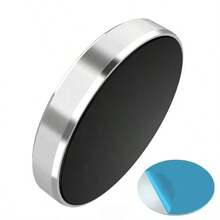 Mini Magnetic Car Phone Holder - Alloy Steel GPS Stand With 360° Rotation, Compact Circular Design & Strong Magnetic Grip - Easy Install Mount For All Vehicles, No Battery Needed, Magnetic Phone Holder For Car,Multifunctional, And Sleek Design - Durable Bracket For Convenient Mobile Phone Mounting