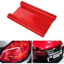 1pc 30x60cm/11.81x23.62in Car Headlight Film, Gloss Vinyl Wrap Sticker, Matte Tint Tail Light Smoke Film For Motorcycle Headlight Protection - Multicolor - View 9