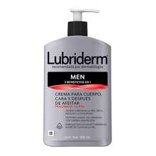 Crema Corporal para Hombres 400 ml - 3 en 1 con Fragancia de Aloe, Ideal para Piel Grasa - Fragancia Ligera - Ver 1