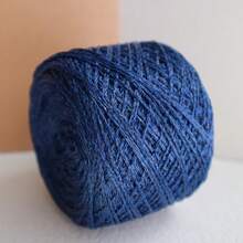 50克金银丝钩针线，空心光泽，手工染色蕾丝绣花线，适用于DIY包包和娃娃