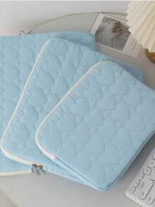 一款绗缝心形高帮笔记本电脑/平板电脑保护套，适合居家、旅行、度假和学校使用。是送给朋友和老师的绝佳生日礼物。笔记本电脑包/电脑套/防水旅行必备品。 - 彩色 - 查看 4