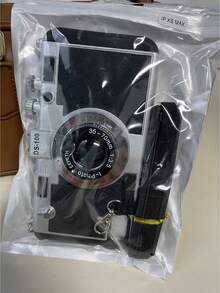 Funda de teléfono en forma de cámara 3D cruzada divertida compatible con iPhone 14 Pro Max, compatible con Apple 13 con cordón, compatible con iPhone 11/12/X/Xs/Xr/Xs Max resistente al agua, a los golpes y a los arañazos