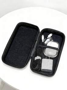 3.5-Inch Hard Drive Pouch, Power Bank Packaging Box, Game Console Bag, Cable Organizer, Charger Case, Headphone Bag, Portable Electronics Storage Organizer Electronic Organizer Storage Bag Waterproof For Travel For Tech For Women For Men - Multicolor - View 5