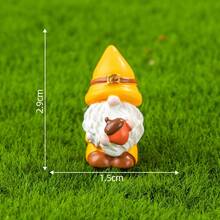 3/6pcs Cute Monster Micro Landscape Decorations, Healing Desktop Decor For Computer Desk, Office Workstation, Garden, Adorable Miniature Figurines - Multicolor - View 4