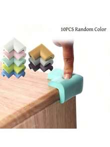 WholeNight 1卷2米厚宽婴儿防撞墙贴，纯色XPE泡沫材质，可定制设计，自带背胶，柔软防水，条纹网格防撞设计，适用于保护墙角、窗台、床头板和家具边缘，适合日常家居使用。 - 彩色 - 查看 8