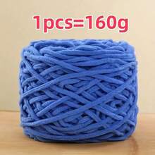 160g Garn-Bälle in mittlerer Stärke in 40 weichen & leuchtenden Farben, glatte Textur geeignet für Häkeln, Stricken, Decken, Pantoffeln, Taschen - ideal für Anfänger & Experten, langanhaltend & einfach zu verwenden (Mehrfarbige Optionen)