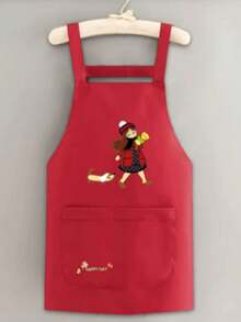 Waterproof Apron For Women, Cute Style, Durable And Stain-Resistant, Suitable For Household Use - Multicolor - View 9