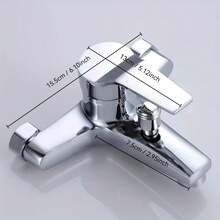 3-Piece Bathroom Shower Faucet Set With Shower Head, Bathtub Mixer Tap, And Shower Valve Bathroom Accessories Bathroom Tools