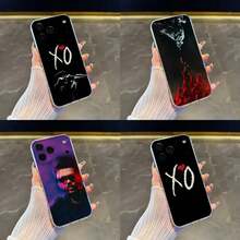 Funda de teléfono XO de The W-Weeknd compatible con iPhone 17, 16, 15, 14, 13, 12, 11 Pro, Max, Plus, X, XS, XR, SE4, E Mini, funda transparente y suave, compatible con iPhone 17, 17 Pro, 17 Pro Max - Z4 - Ver 1