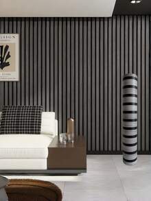 3D立体木纹墙板 - 隔音自粘墙贴、自粘壁纸、加厚防水可移除PVC平板木纹壁纸和泡沫板，适用于家居装饰，3D立体防水防潮客厅 - 彩色 - 查看 7