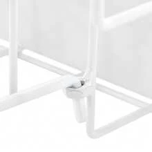 Tabletop Book Rack Magazine Rack For Table Top, Book Display Stand - أبيض - مشاهدة 8