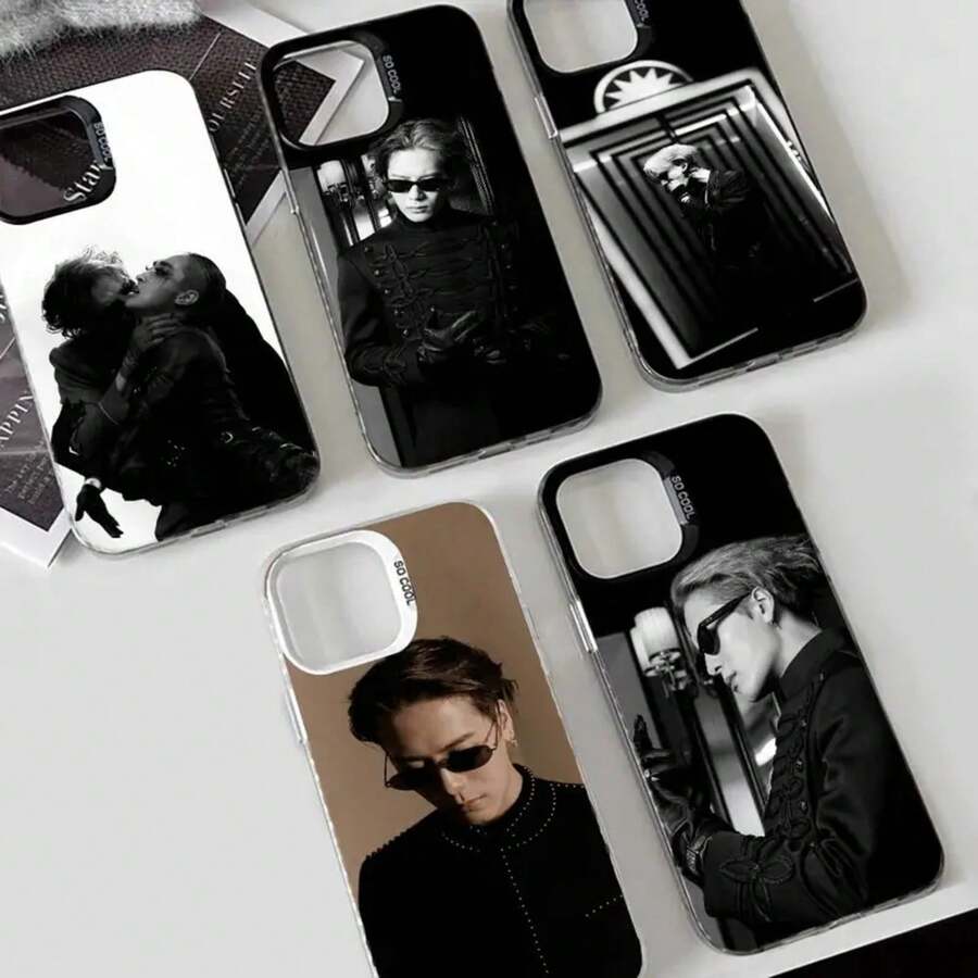 J-Jackson Wang Singer Phone Case Covercompatible with  17 16 15 14 13 12 11 Pro Max Plus Color Shockproof Back Silver Cover,Covercompatible with  17 Hülle, 17 pro Hülle, 17 promax Hülle - Z7 - Übersicht 1