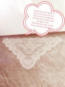 128cm*65cm/1pc Handmade DIY Lace Trim, Pale Pink Color, Suitable For Clothing, Headwear, Sofa, Lampshade, Tablecloth And Other Decorations