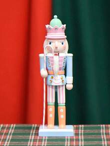 25cm Nutcracker Soldier Home Decor Wooden Nutcracker Doll Christmas Decoration, European Style New Nutcracker Hanging Ornament Cartoon Plush Doll, 10in Factory Direct Christmas Decoration Nutcracker Soldier Christmas Gift Christmas Decorations Home Christmas Gifts Christmas Decor - Multicolor - View 6