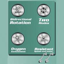 Extensor universal de llave giratorio de 1440 con 2 modos de pulverizacin, aireador ajustable sin salpicaduras para lavabos de cocina y bao, accesorio de llave Timnamy, para lavar el cabello/cara - plateado + 1 - Ver 7