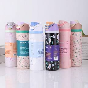 32oz Insulated Stainless Steel Cup With Straw For Sports, Travel, And School Sports Water Bottle,32oz  OwalaFreeSip