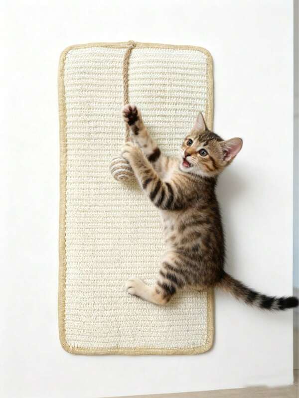 Sisal Cat Scratching Pad, Sofa Protector Mat, Durable Anti-Shedding Cat Claw Board, Cat Supplies