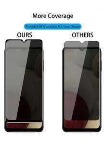 4 piezas Película de protección de pantalla de vidrio templado con privacidad anti espionaje compatible con Samsung Galaxy/compatible con Xiaomi/Redmi/compatible con Huawei/Honor/POCO, resistente a caídas, resistente a arañazos, fácil de pegar, resistente a arañazos, protector de pantalla de vidrio templado con cobertura completa del borde