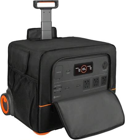 Funda protectora contra el polvo compatible con modelos de generador solar Upgraded 2000 Plus 400W/3000 PRO 400W/Jackery Explorer Kit 4000 Plus, funda protectora resistente al agua para accesorios de generador solar