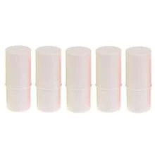 1/5pcs 5g Pink Plastic White Pink Solid Perfume Deodorant EMPTY Containers Portable Makeup Lipstick Tubes Contour Stick Packaging - Multicolor - View 10