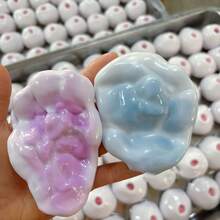 Handcrafted And Fun Style: Handcrafted Moldable Mochi Wet Soft - Super Soft Fiddler Balls With A Loud Squeaking Sound, Stress-Relieving Adult Pinching - Multicolor - View 4