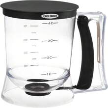 Pancake Batter Dispenser - 4-Cup Batter Dispenser With Squeeze Handle For Pancakes, Waffles, Muffins, And Crepes - Baking Tools By Chef Buddy (Purple) - MàuA - Xem 1