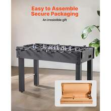 Foosball Table, 48 Inch Standard Size Table, Indoor Full Size Foosball Tables For Home, Family, And Game Room, Durable Soccer Set, Includes 2 Balls, Score Keeper, And 2 Cup Holders - 48 Inch 2 Balls 2 Cup Holders - View 6
