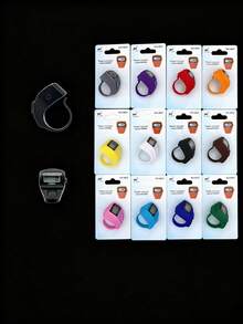 1PC-3pcs-6pcs Resettable 5-Digit LCD Electronic Counter With Digital Display, Small Finger Counter For Sports Training