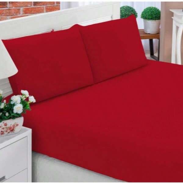 Jogo de Lençol 3 Peças Microfibra 170 Fios - King