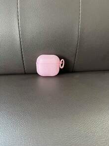 1pc Pink Rhinestone Earphone Case Compatible With Ap1/Ap Pods2/Pods3/Pods Pro/Pods Pro2 - Pink - View 10