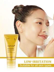 Medicube Medicuebe Turmeric & Vitamin C Overnight Mask, Brightens Skin For A Pure, Radiant Complexion, Korean Skincare Product - Kojic Acid Turmeric Mask - View 4