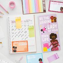 Farbenfroher inspirierender Zitat-Haftnotizen-Set, mit warmen Erinnerungen wie "Du bist großartig", kräftige Farben für einfache Identifizierung, selbstklebend und leicht ablösbar, ideal zum Aufschreiben von To-Dos und zum Weitergeben von Ermutigung bei Arbeit und Schule