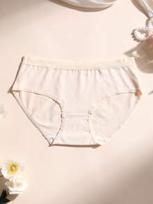 7pcs/Pack Women's Seamless Low-Rise Panties, Solid Color, Soft & Breathable, Suitable For Yoga, Sports And Daily Wear - Multicolor - View 9