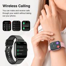 1.83" Multi-Function Smart Watch (Call/Dial), With SMS, Call Function, Built-In Sports Modes, Pedometer, Music Player, Suitable For Men & Women As Holiday Gift