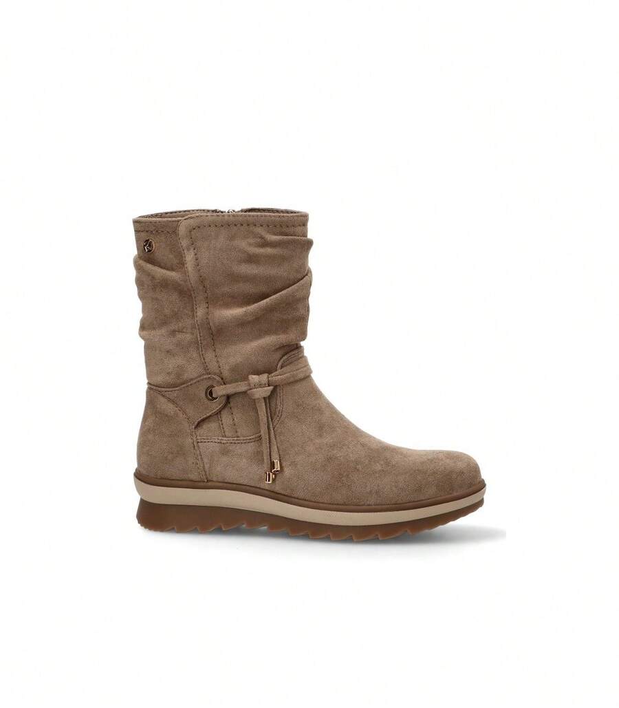 Etika Botas e botins femininos - Bege - Ver 1
