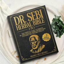 Dr. Sebi's Herbal Bible, 1 Count Natural Healing For Body, Mind & Spirit, Alkaline Diet Healthy Guide, Guided Journal, Medicinal Herb Cultivation, Holistic Wellness Techniques, Father's Day Gifts, Deep Body Cleansing - A5 - 查看 2