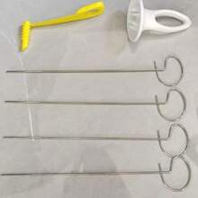 手动蔬菜螺旋切丝器、磨碎器、削皮器、切片器、土豆切片机螺旋切丝器、旋风土豆切片机、扭曲土豆切片机、土豆龙卷风薯片制作工具、花式炸薯片配件 - 彩色 - 查看 10