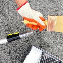 P&H   7 Inch Deck Stain Brush, Deck Paint Brush, Wide Large Brush For Staining Wood Wall Fence, Lime Wash Paint Brush Applicator For Smooth Rough Textured Surfaces, Home Repair Painters Tools - 2 PCS, 3-iNCH - View 5
