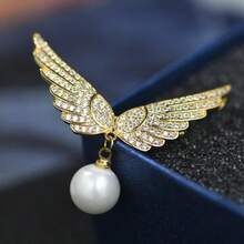 An Angel Wing Wing-Shaped Brooch, Elegant And Stylish Pins, And Stylish Corsage Accessories Can Be - mặc định - Xem 13