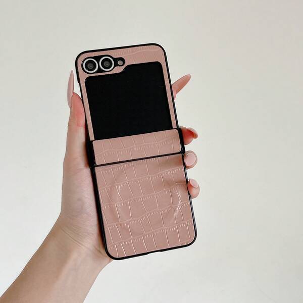 غطاء هاتف قابل للطي بنمط جلد التمساح المغناطيسي الفاخر لهواتف سامسونج جالكسي زد فليب 3 5G/جالكسي زد فليب 4 5G/جالكسي زد فليب 5 5G/جالكسي زد فليب 6 5G/جالكسي زد فليب 7 5G، غطاء هاتف فاخر