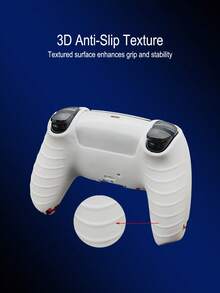 1pc Water Transfer Printing Protective Cover For PlayStation 5 Controller, Anti-Sweat, Anti-Dust, Anti-Scratch, Enhances Gameplay Experience