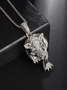 1個時尚多用途鑲嵌雞年生肖吊墜項鍊,男女適用 - 金雞 - 查看 13