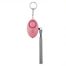 Personal Alarm, 1 Pack Personal Security Alarm Keychain With LED Lights, Emergency Alarm For Women, Men, Elderly,Decor