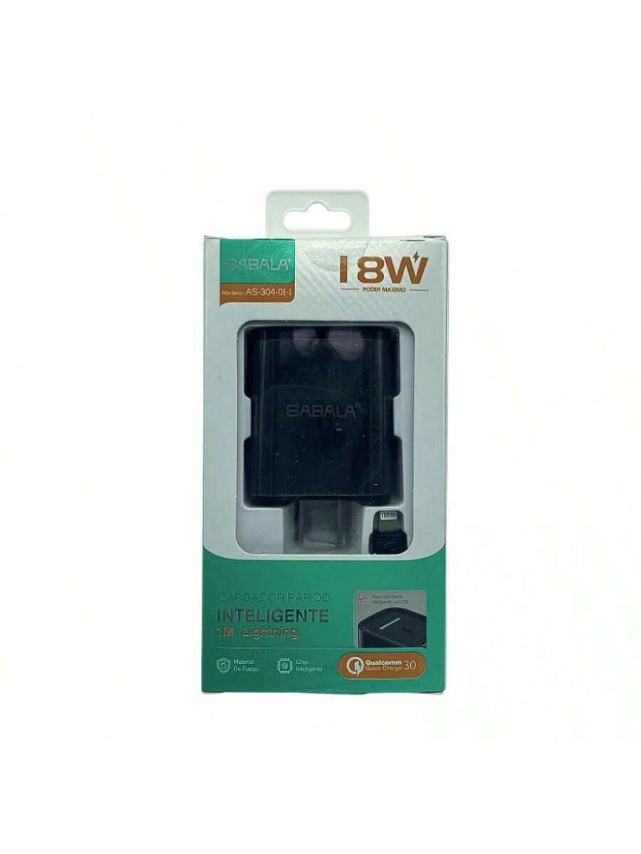 CARGADOR SABALA CABLE IP 18W